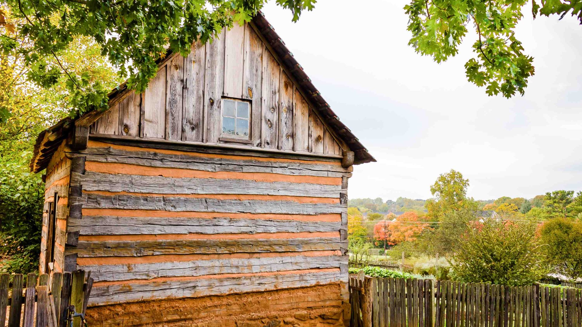 Miksch Garden and House at Old Salem.