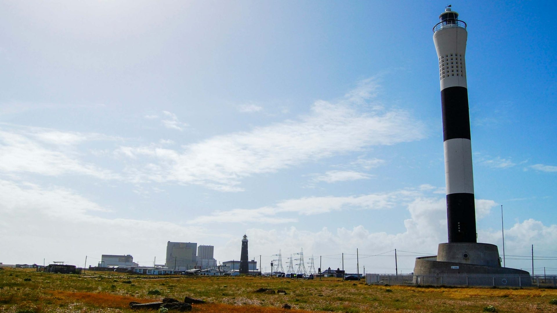 Dungeness Nuclear Station and Lighthouse.